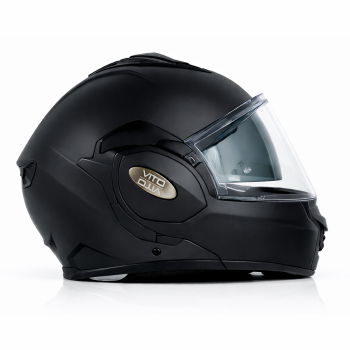 Klapphelm - VITO REVERSE - schwarz-matt